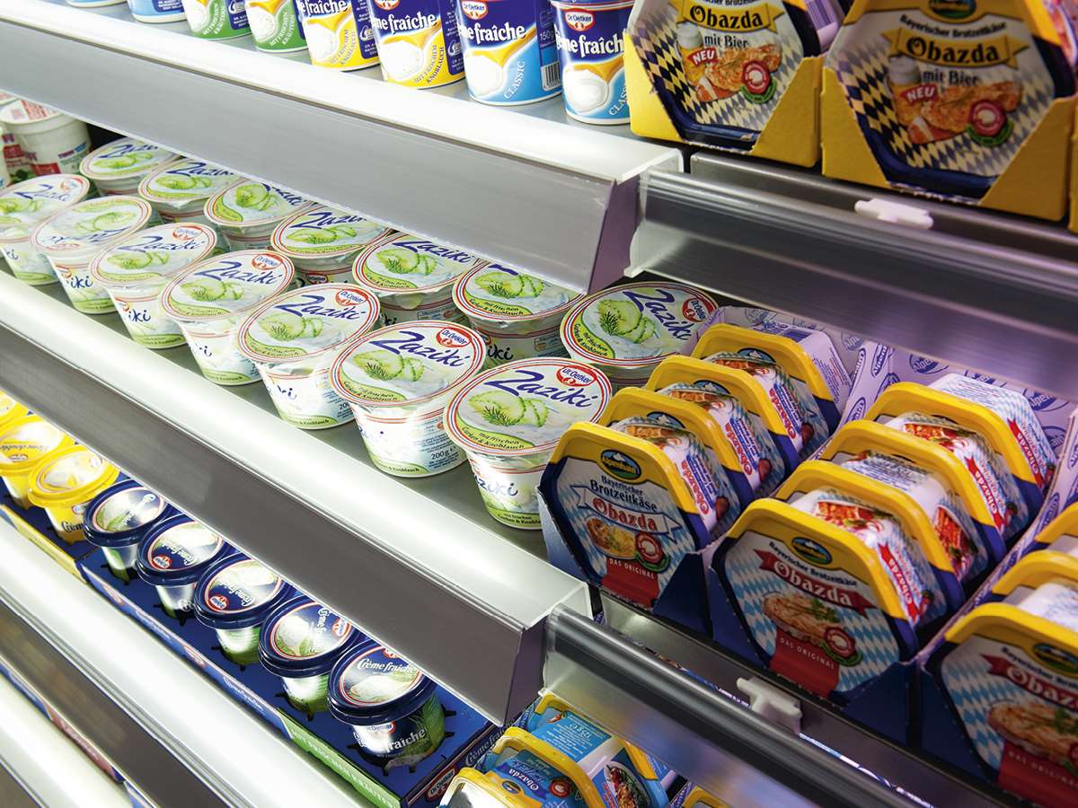 kühlmöbel glasabdeckungen rollosysteme PAN-DUR eco-semi-s