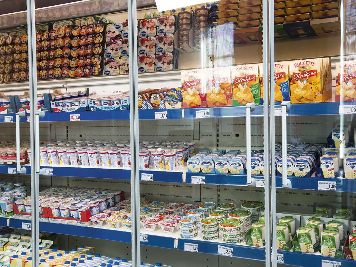kühlmöbel glasabdeckungen rollosysteme, eco door d - PAN-DUR