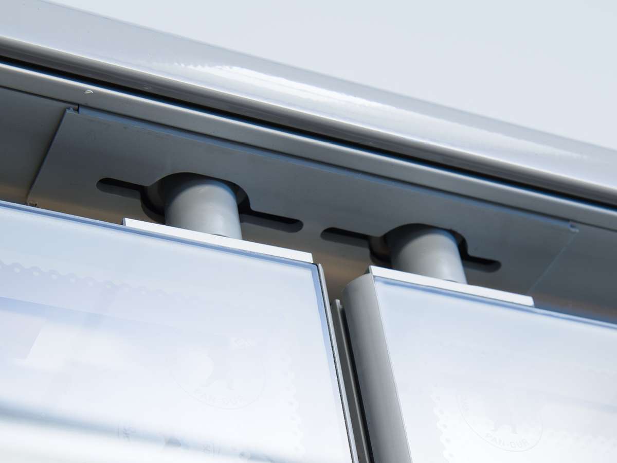 kühlmöbel glasabdeckungen rollosysteme, eco door d - PAN-DUR