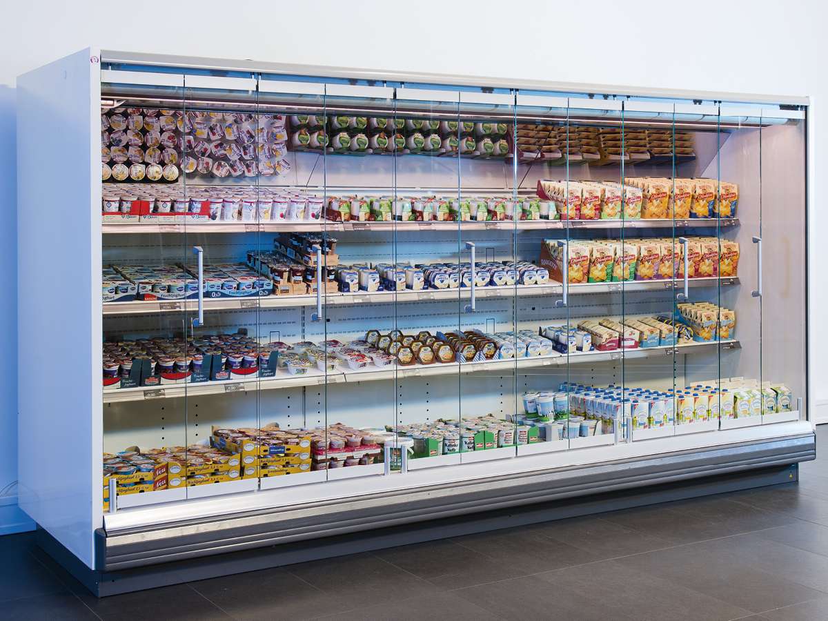 kühlmöbel glasabdeckungen rollosysteme PAN-DUR eco door ft