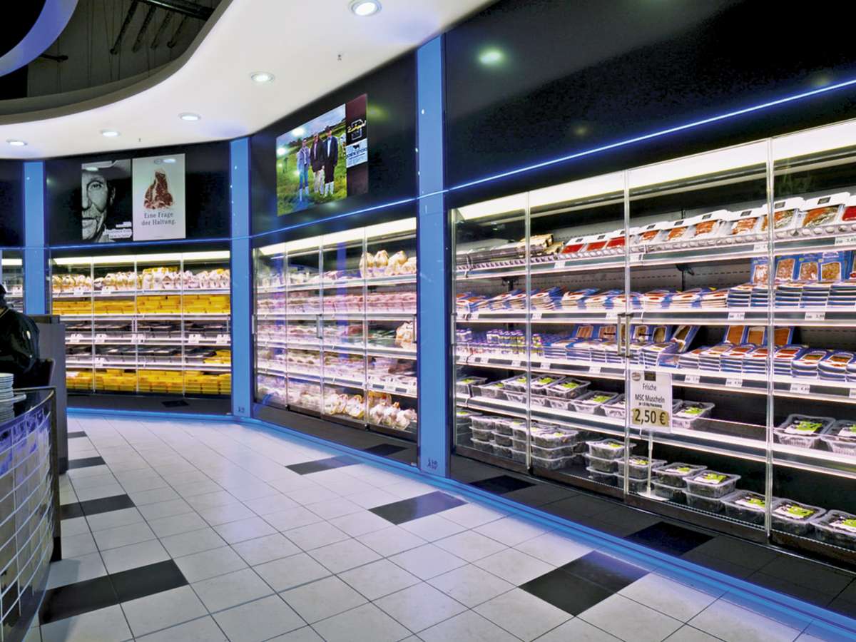 kühlmöbel glasabdeckungen rollosysteme PAN-DUR