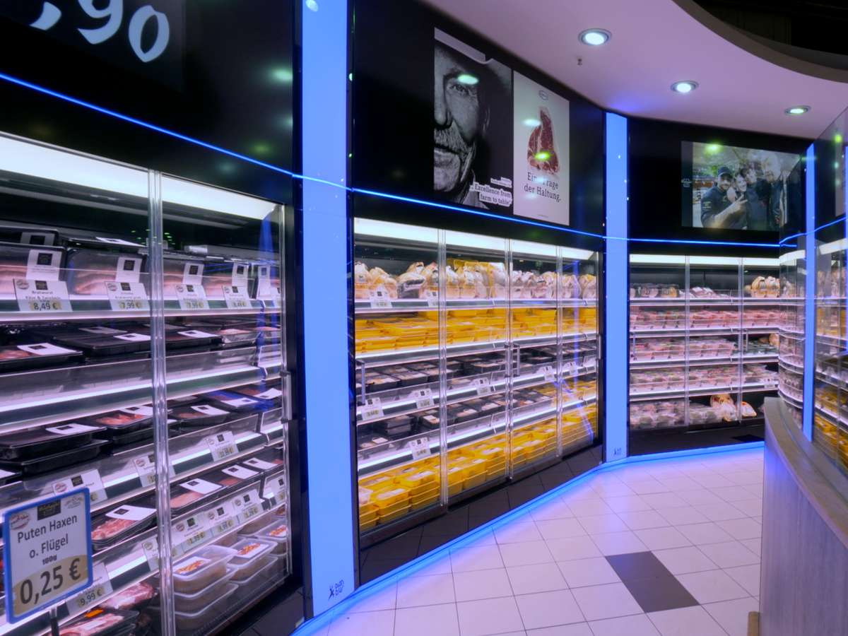 kühlmöbel glasabdeckungen rollosysteme PAN-DUR